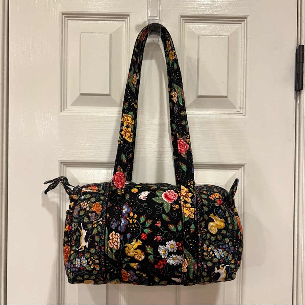 RARE Vintage Vera Bradley 100 Bag Tavern on the Green Shoulder Bag Classic 90s